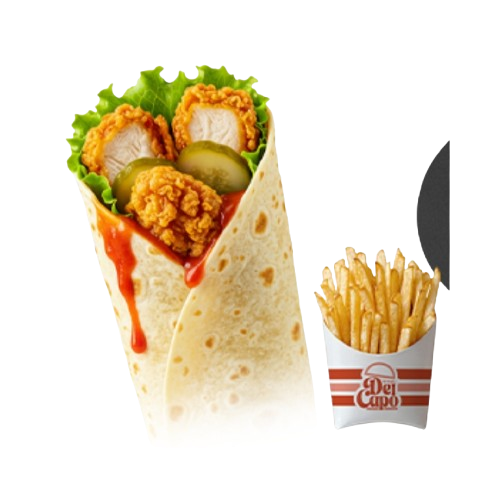 Hot Chili Chicken Wrap